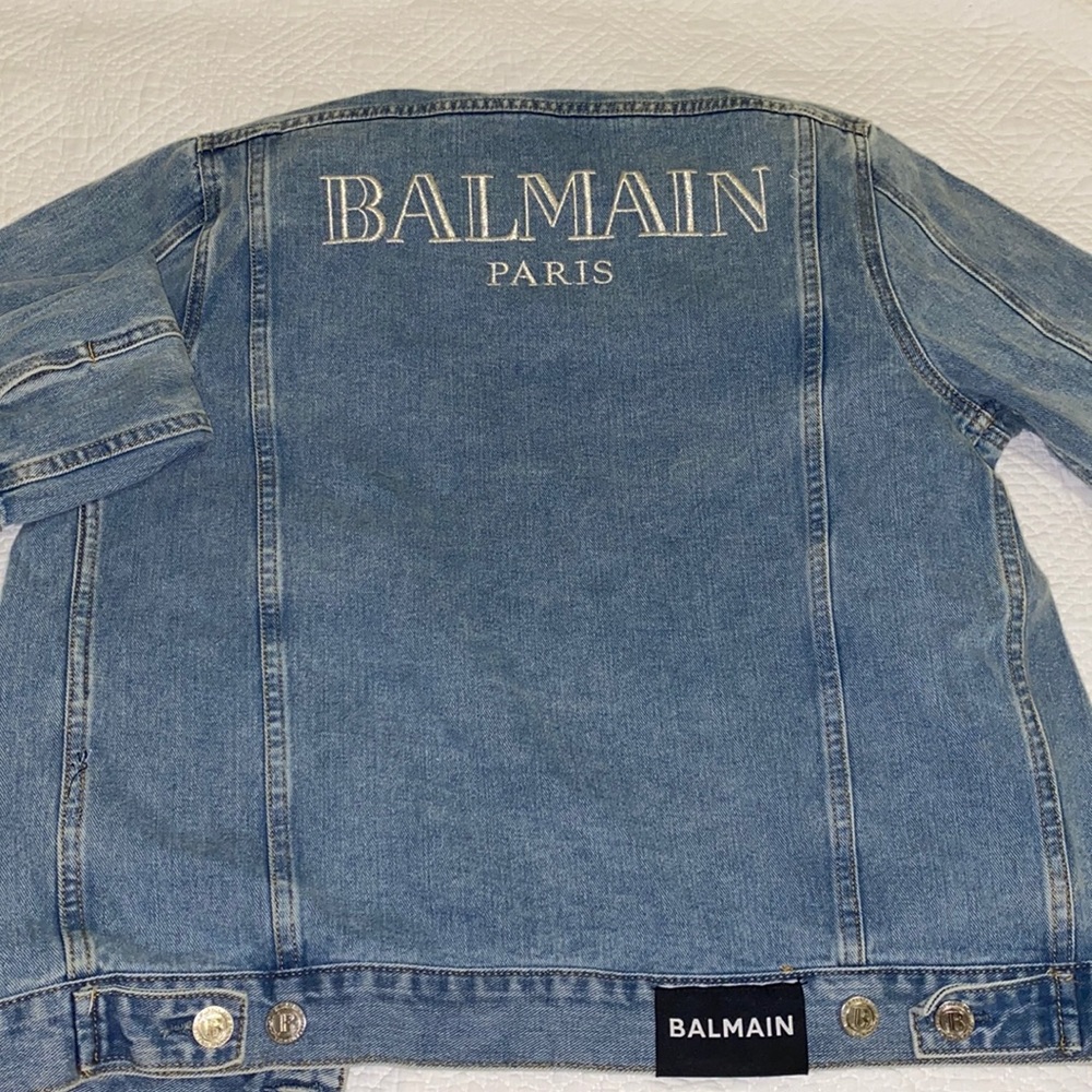 BALMAIN JEAN JACKET Authentic (unisex)